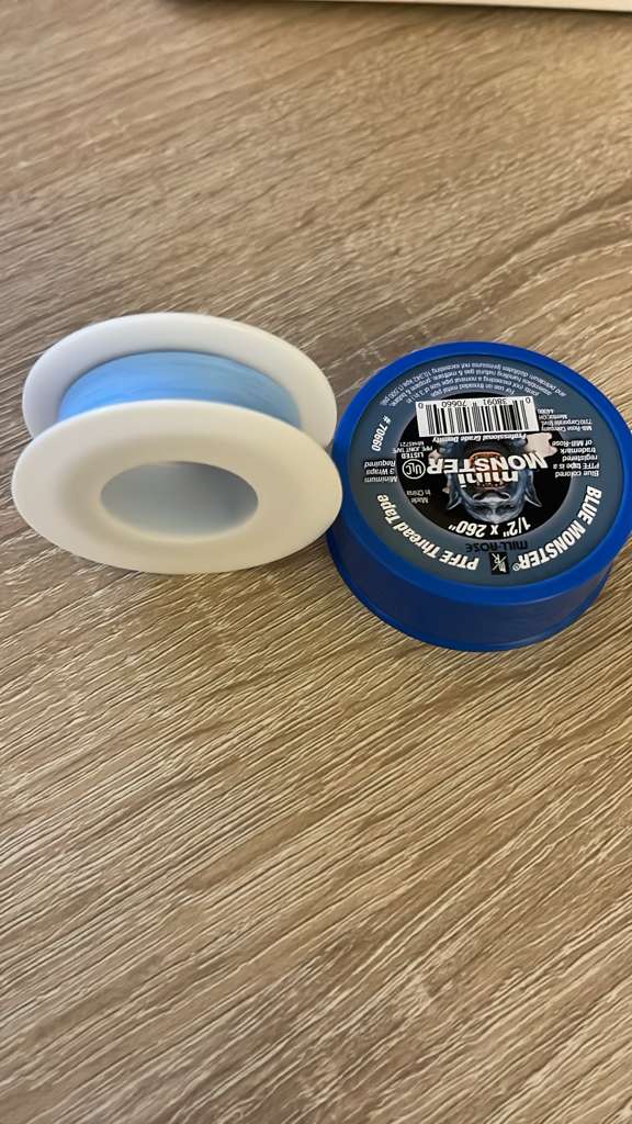 Millrose Monster Roll PTFE Thread Seal Tape – 1/2” x 260” (Blue)