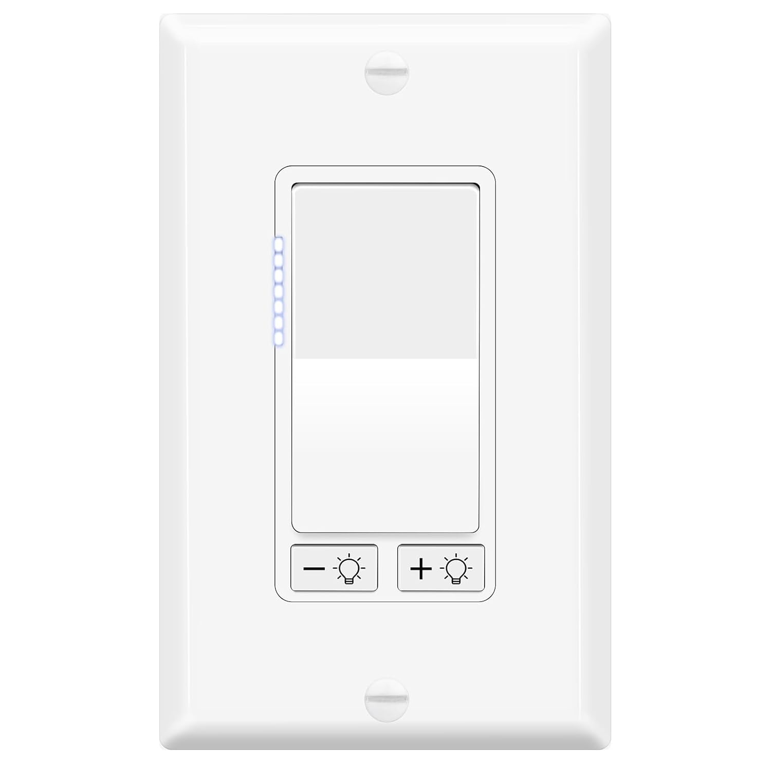 LED Dimmer Light Switch – 3-Way Wall Switch with Adjustable Brightness (120V)