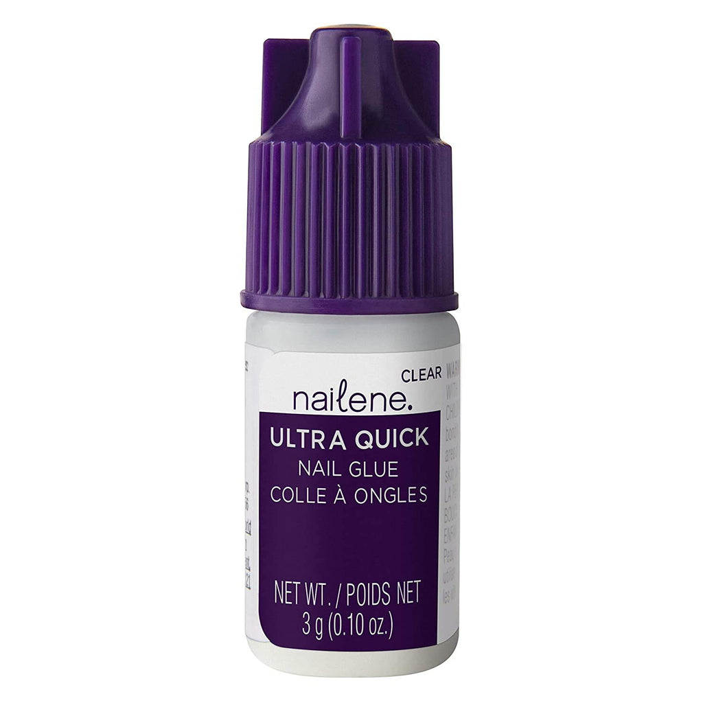 Nailene Ultra Quick Nail Glue – 0.10 oz (1-Pack)