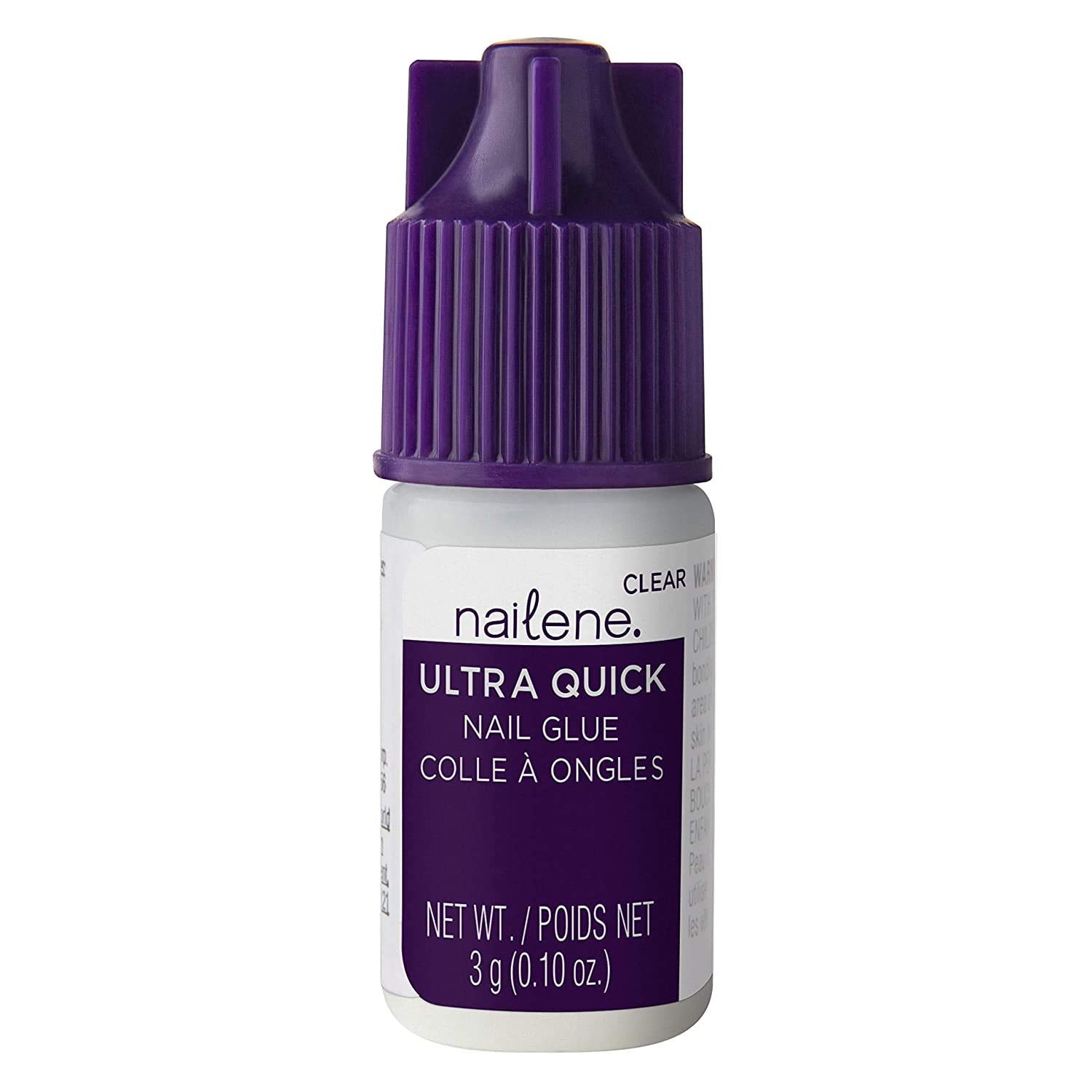 Nailene Ultra Quick Nail Glue – 0.10 oz (1-Pack)