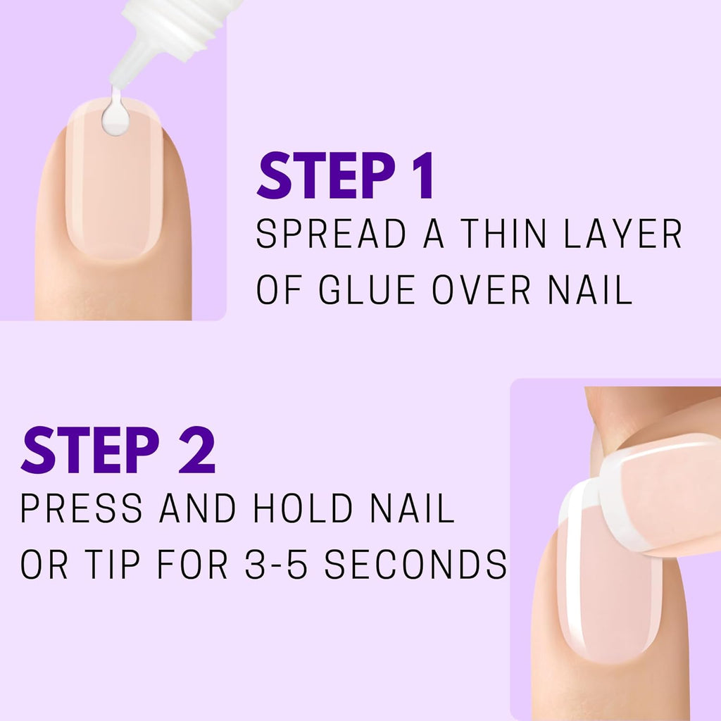 Nailene Ultra Quick Nail Glue – 0.10 oz (1-Pack)