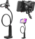 Lazy Long Arm Phone Holder – Gooseneck Flexible Clip Mount for Smartphones