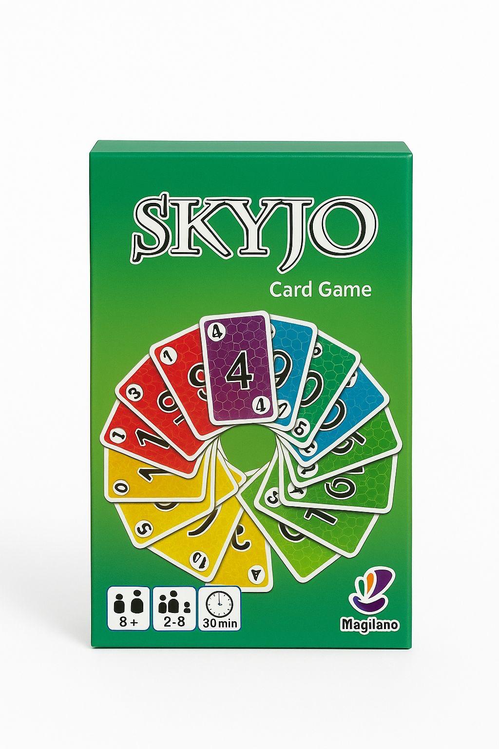 Skylo Family Strategy Card Game for 2–8 Players Ages 8+