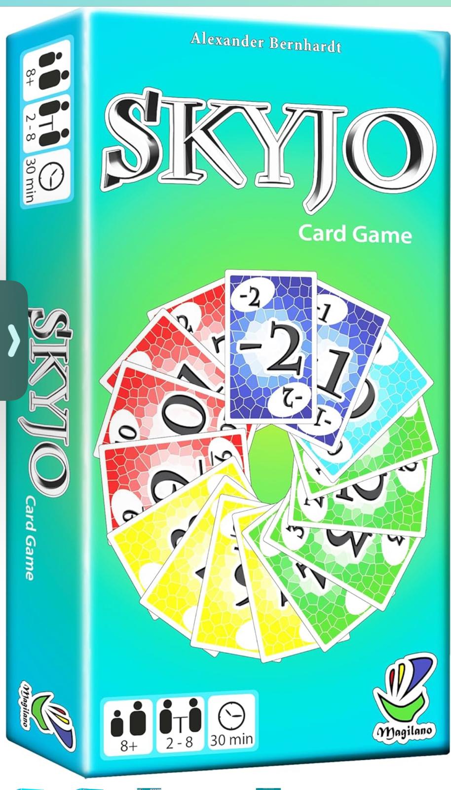Skylo Family Strategy Card Game for 2–8 Players Ages 8+