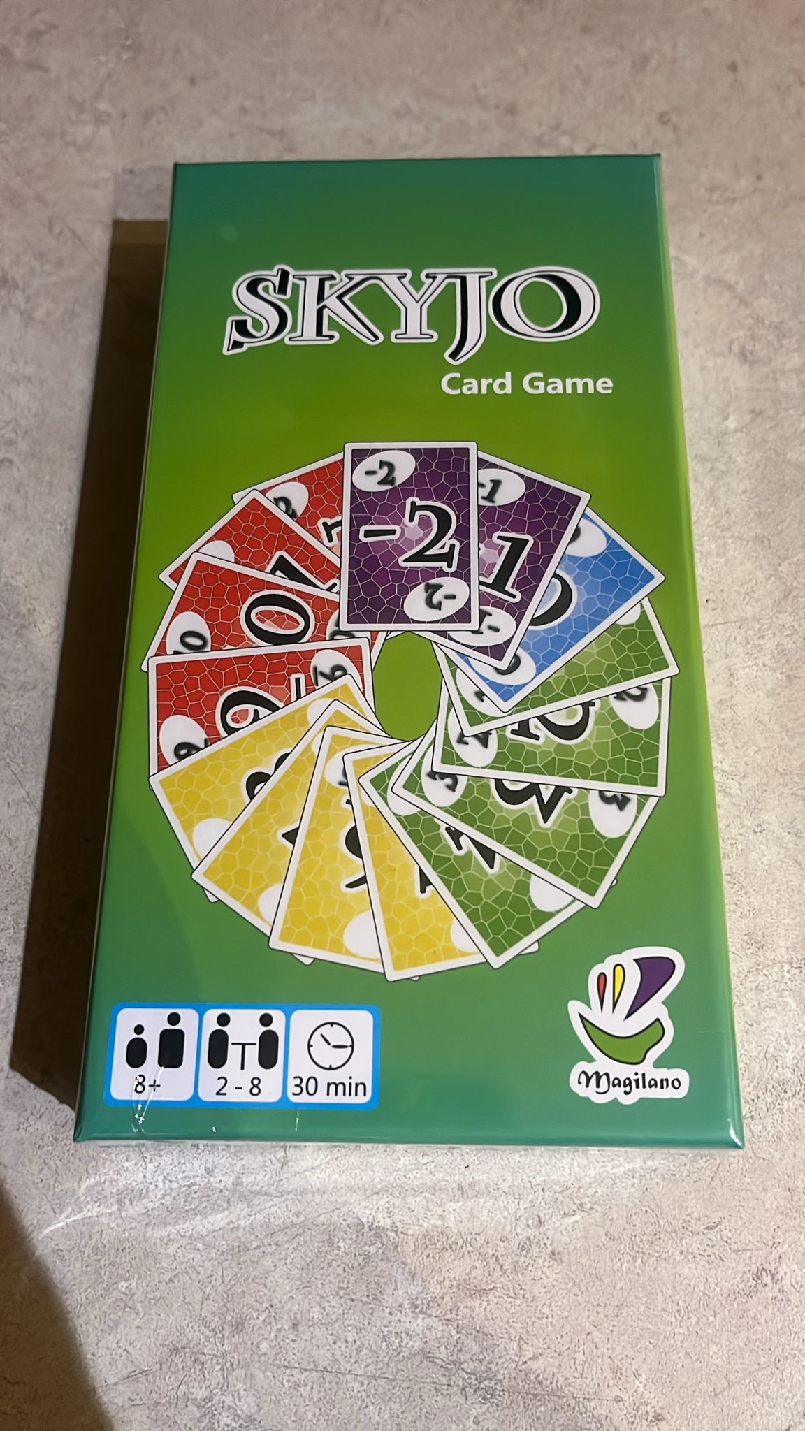 Skylo Family Strategy Card Game for 2–8 Players Ages 8+