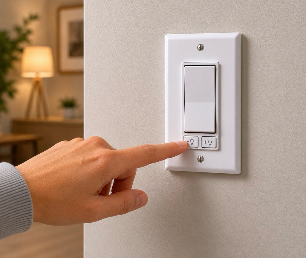 3-Pack LED Dimmer Light Switches – Adjustable 3-Way Wall Switch Set
